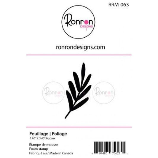 RonRon Designs - Foam Stamp - Foliage