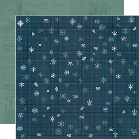 Simple Stories - Simple Vintage Flannel Season - Cardstock: Ready, Set, Snow