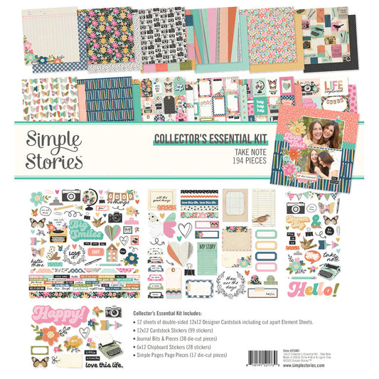 Simple Stories - Take Note - Collector's Essential Kit