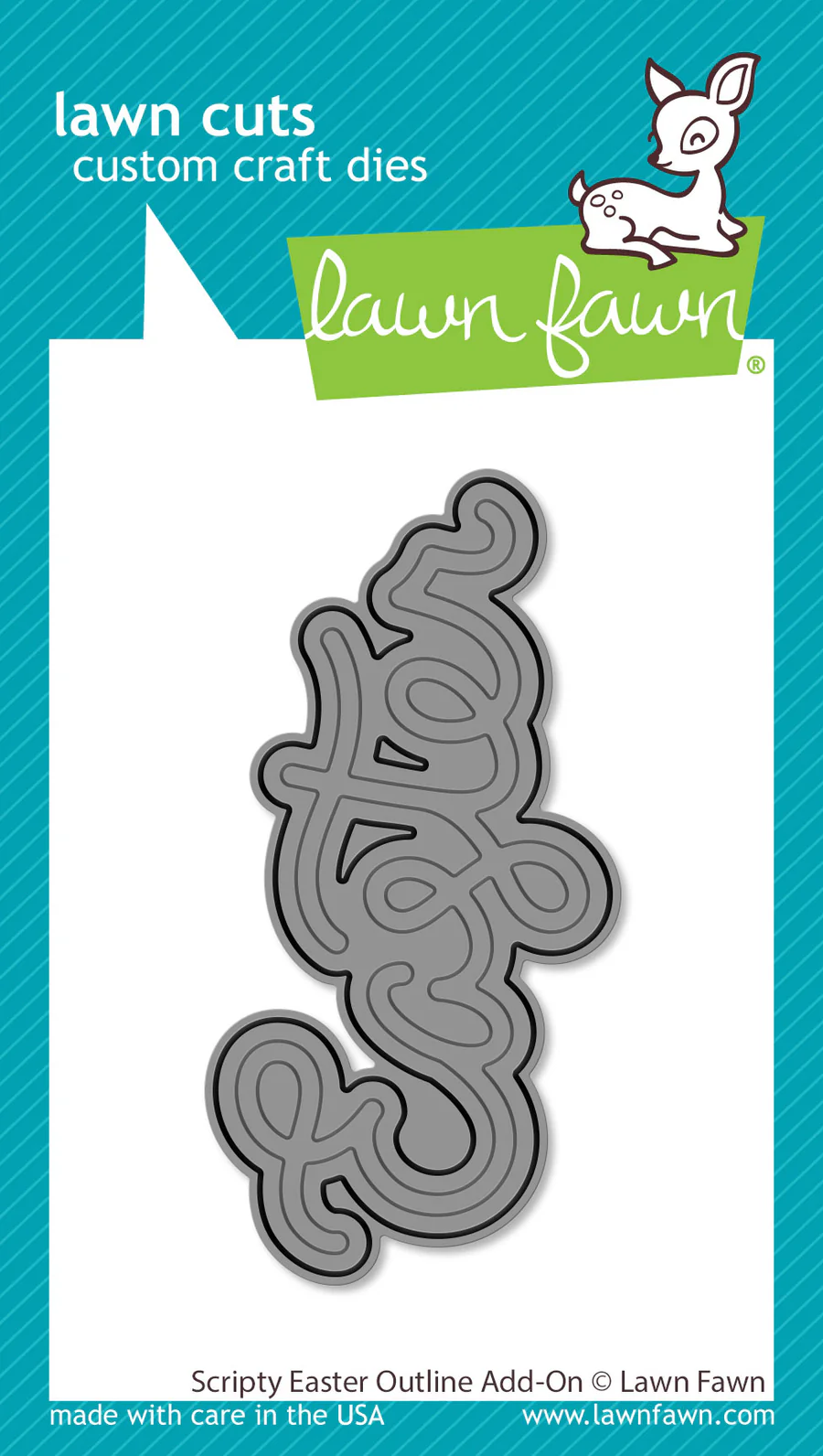 Lawn Fawn - Scripty Easter Word & Outline Die Bundle