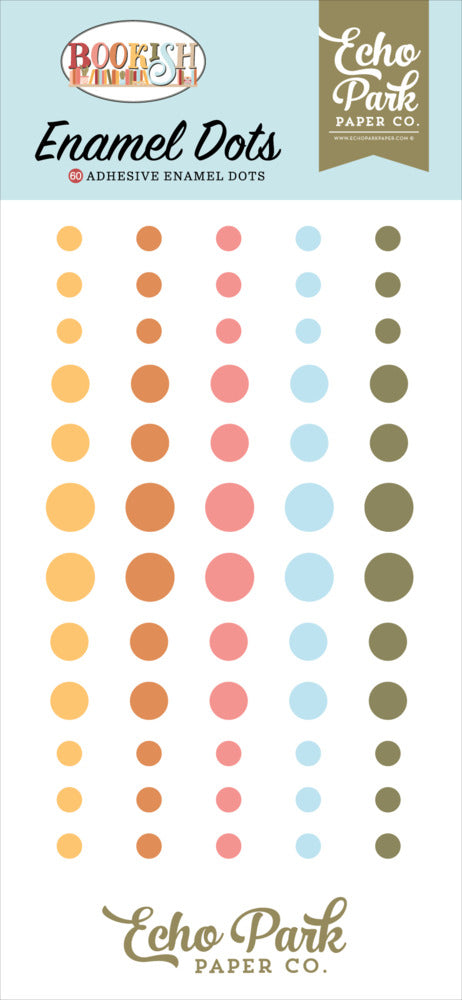 Echo Park - Bookish - Enamel Dots
