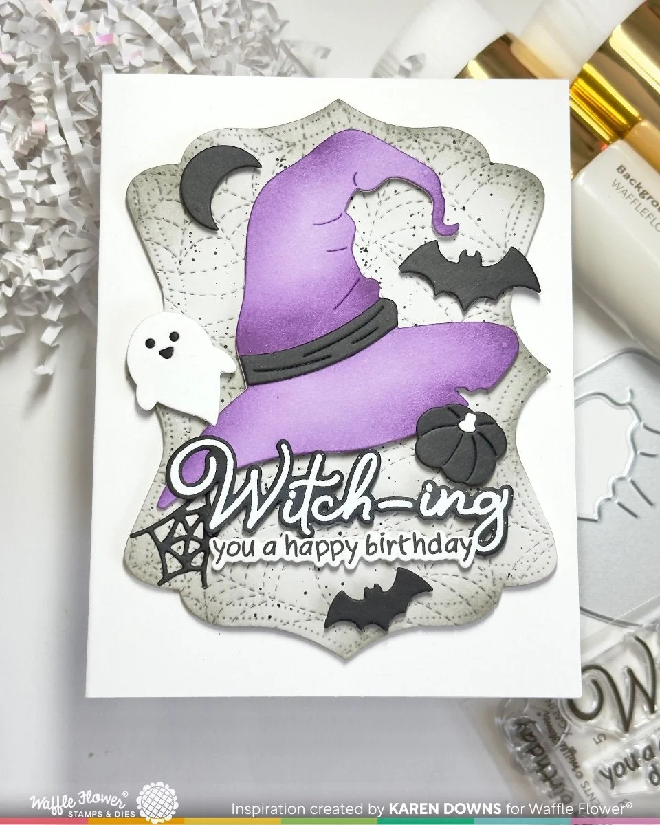 Waffle Flower - Spellcial Sentiments Stamp & Die Bundle