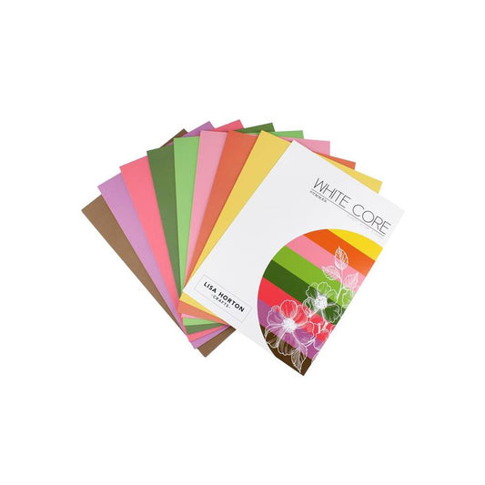 Lisa Horton - White Core Cardstock Pack - Summer