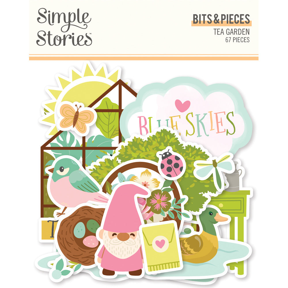 Simple Stories - Tea Garden - Bits & Pieces