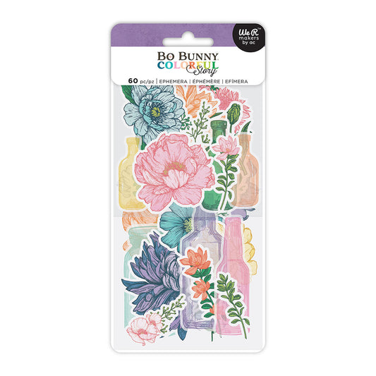Bo Bunny - Colorful Story - Floral Ephemera