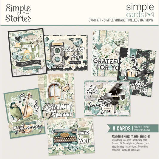 Simple Stories - Simple Vintage Timeless Harmony - Card Kit