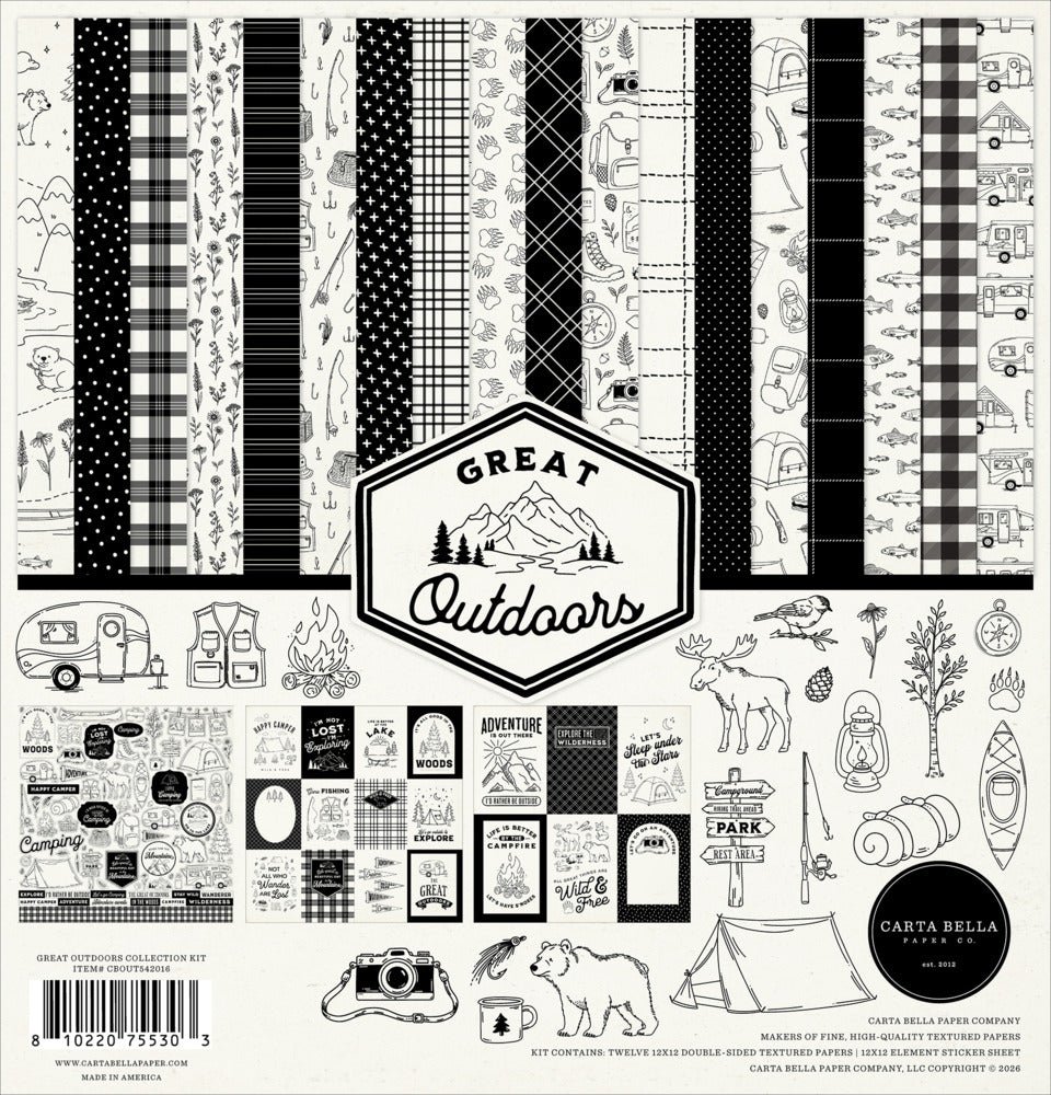 Carta Bella - Great Outdoors - Collection Kit