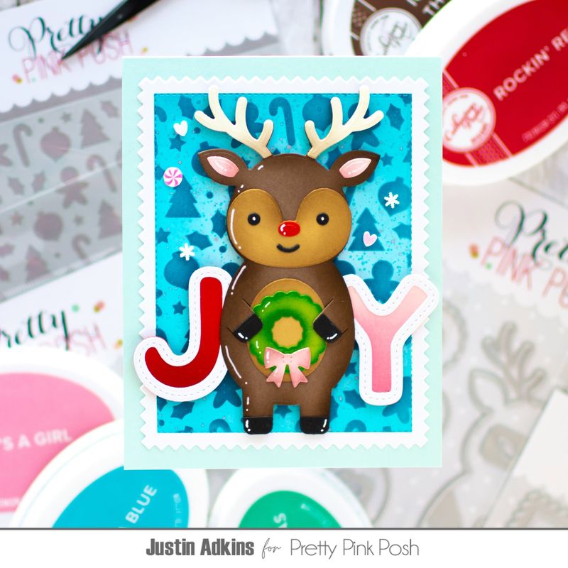 Pretty Pink Posh - Reindeer Holder Die Set