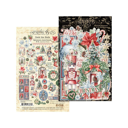 Graphic 45 - Deck The Halls - Ephemera