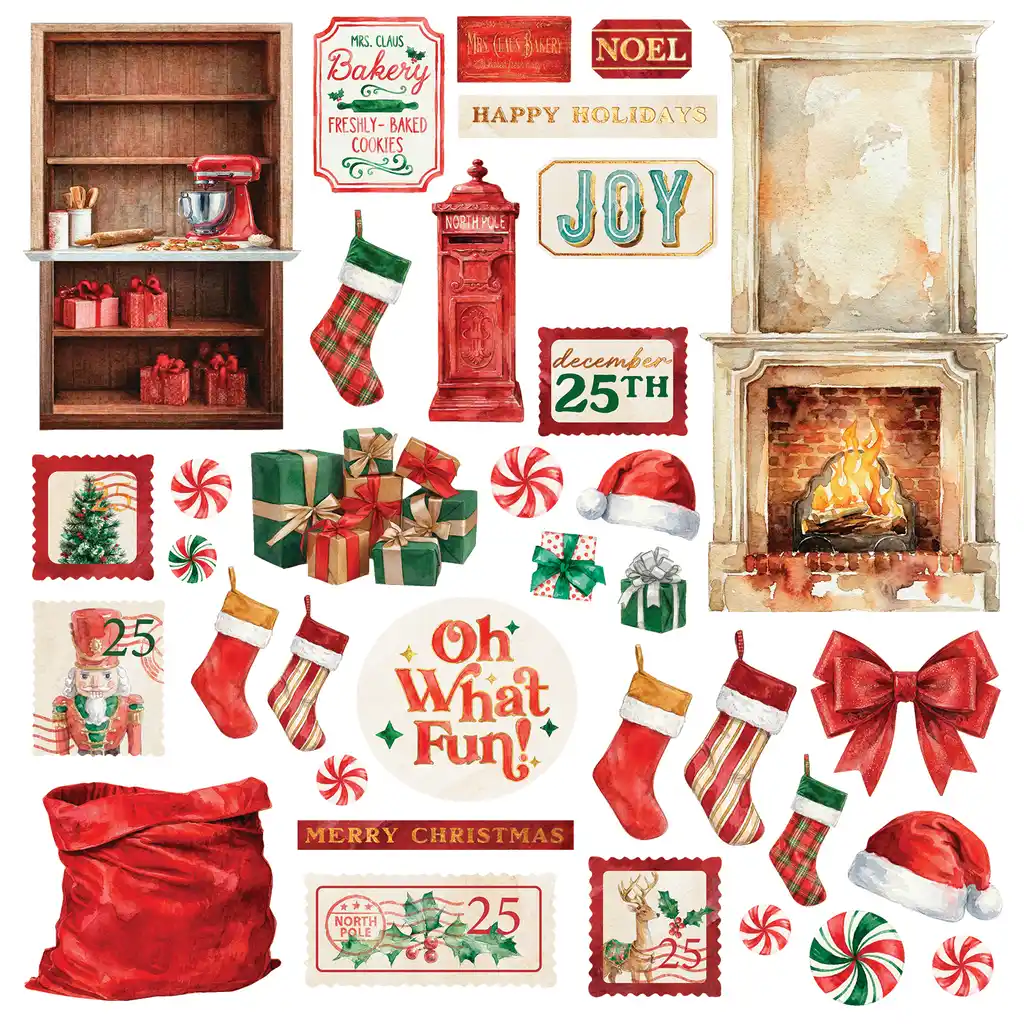 49 and Market - All in One Kit - Santa's Winter Village