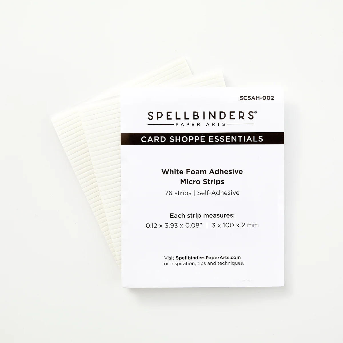 Spellbinders - Foam Adhesive Strips - 1/8" strips