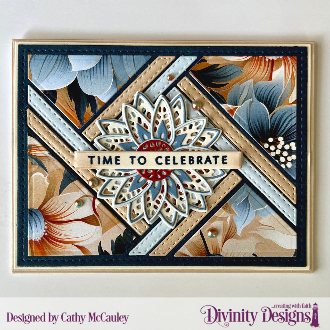 Divinity Designs - Fractured Quilt Landscape Die