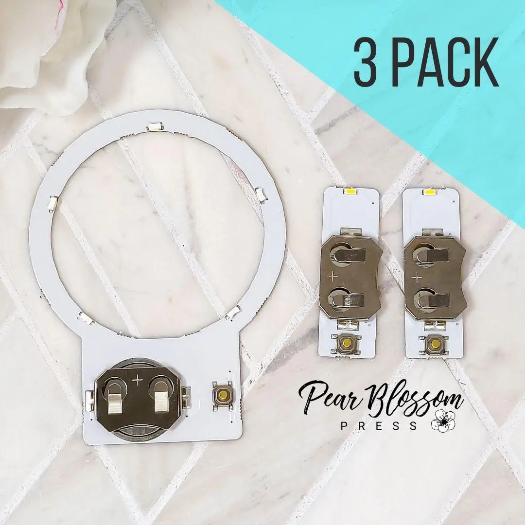 Pear Blossom Press - Halo Light Combo: 3 Pack
