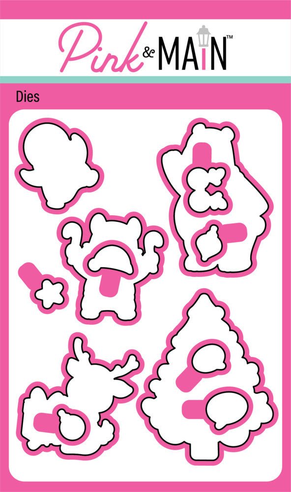 Pink & Main - Merriest of Wishes Stamp & Die Bundle