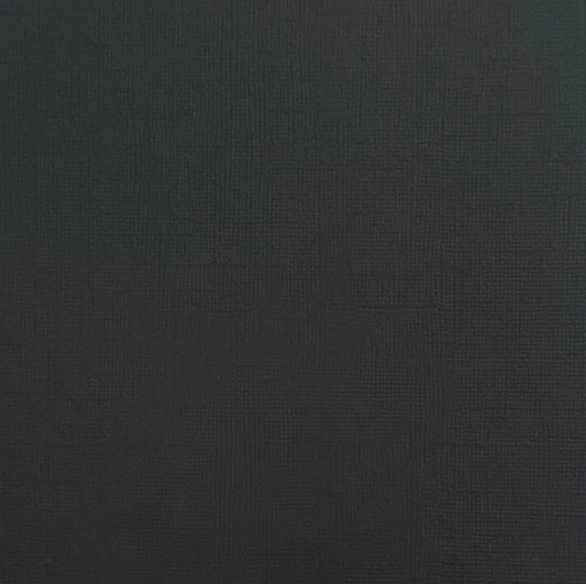 Encore Paper - Canvas Texture - Jet Black