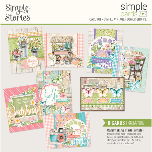 Simple Stories - Simple Vintage Flower Shoppe - Card Kit