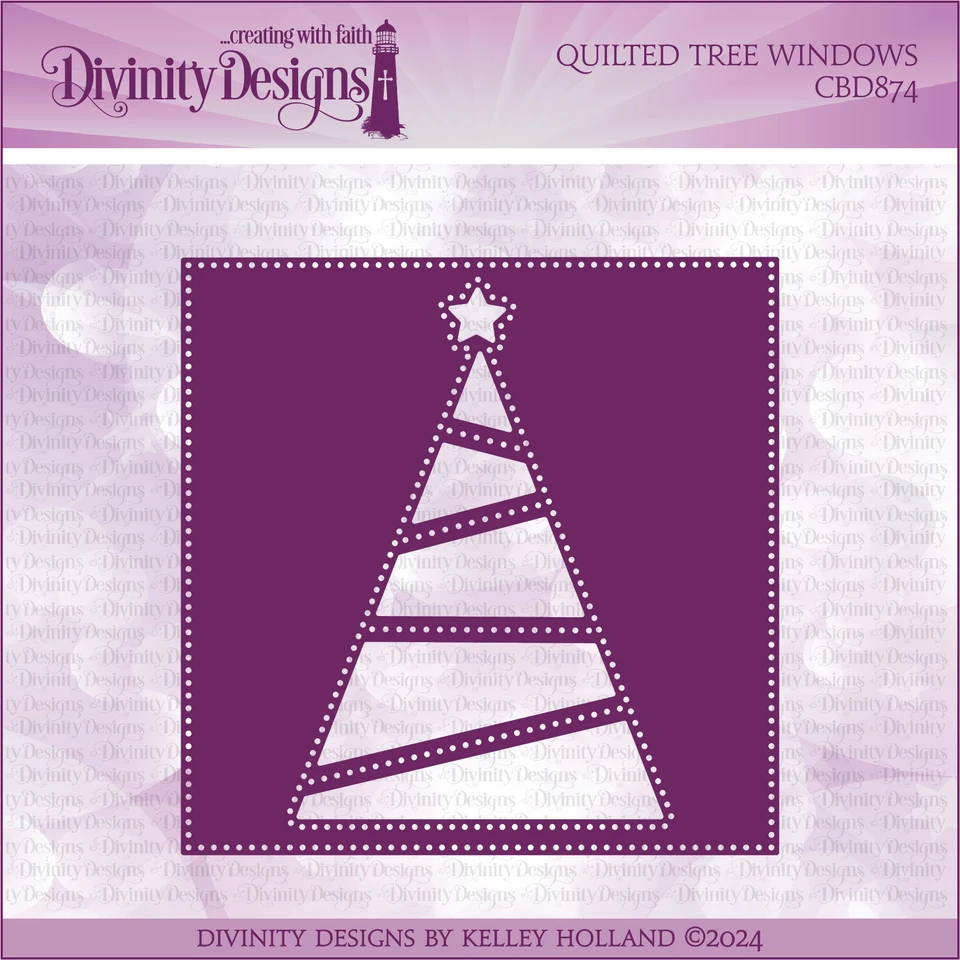 Divinity Designs - Quilted Tree Windows Die