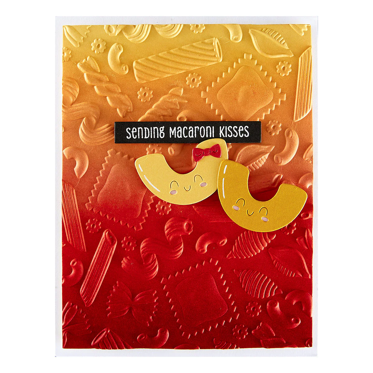 Spellbinders - 3D Embossing Folder - Al Dente