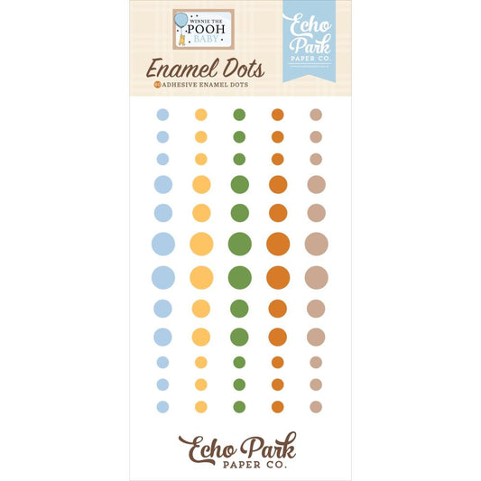 Echo Park - Winnie the Pooh Baby - Enamel Dots