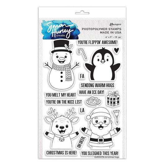 Spellbinders - Christmas Hugs Stamp & Die Bundle