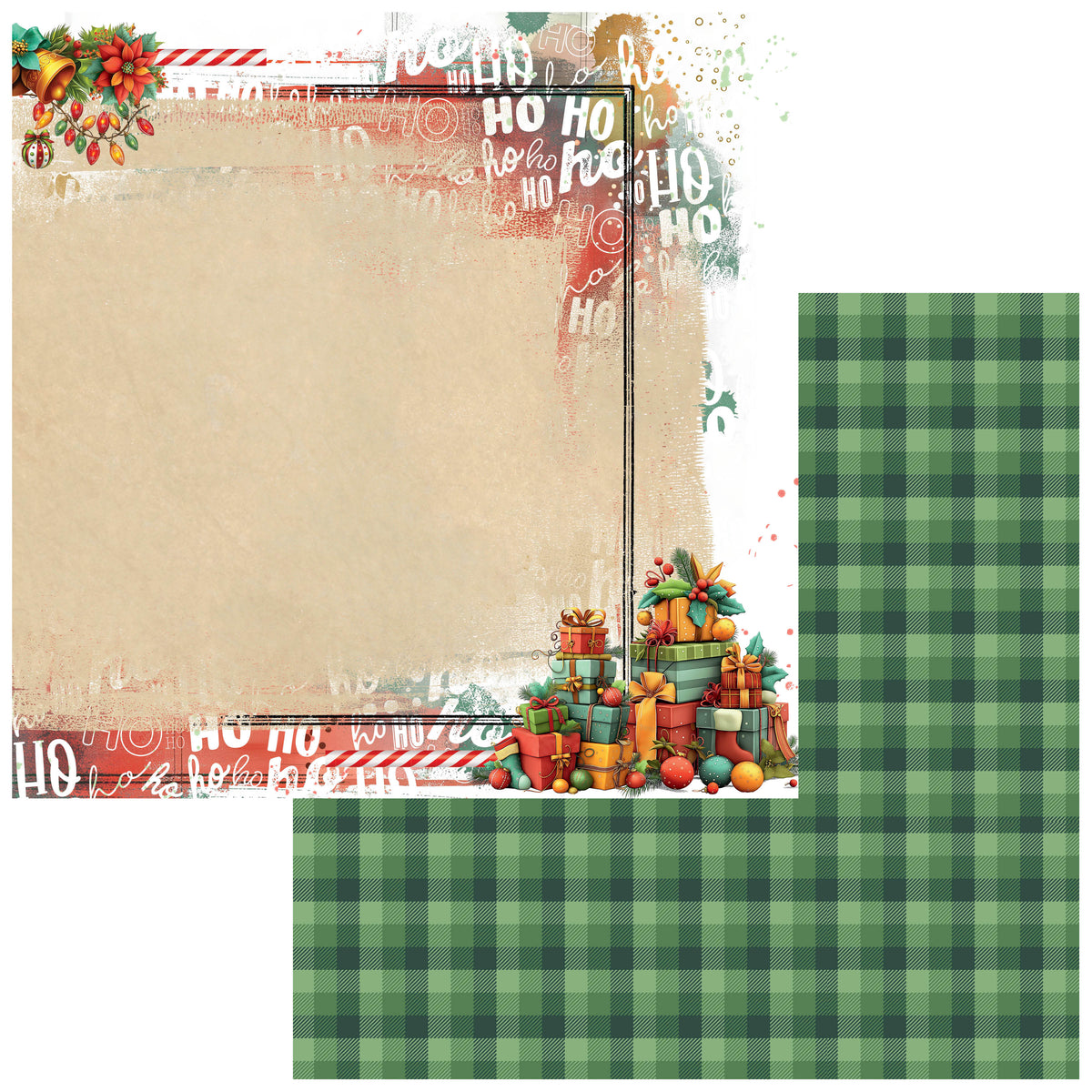 49 and Market - Jolly Jingles - Cardstock: Christmas