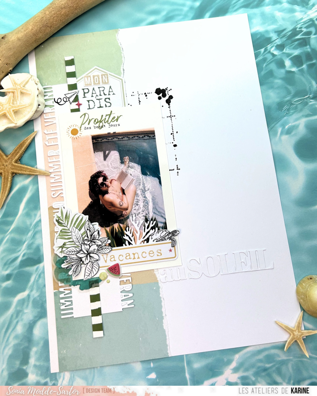 Les Ateliers de Karine - Pura Vida - Vellum Die Cuts