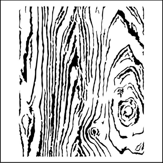 TCW - Stencil - Mini Woodgrain