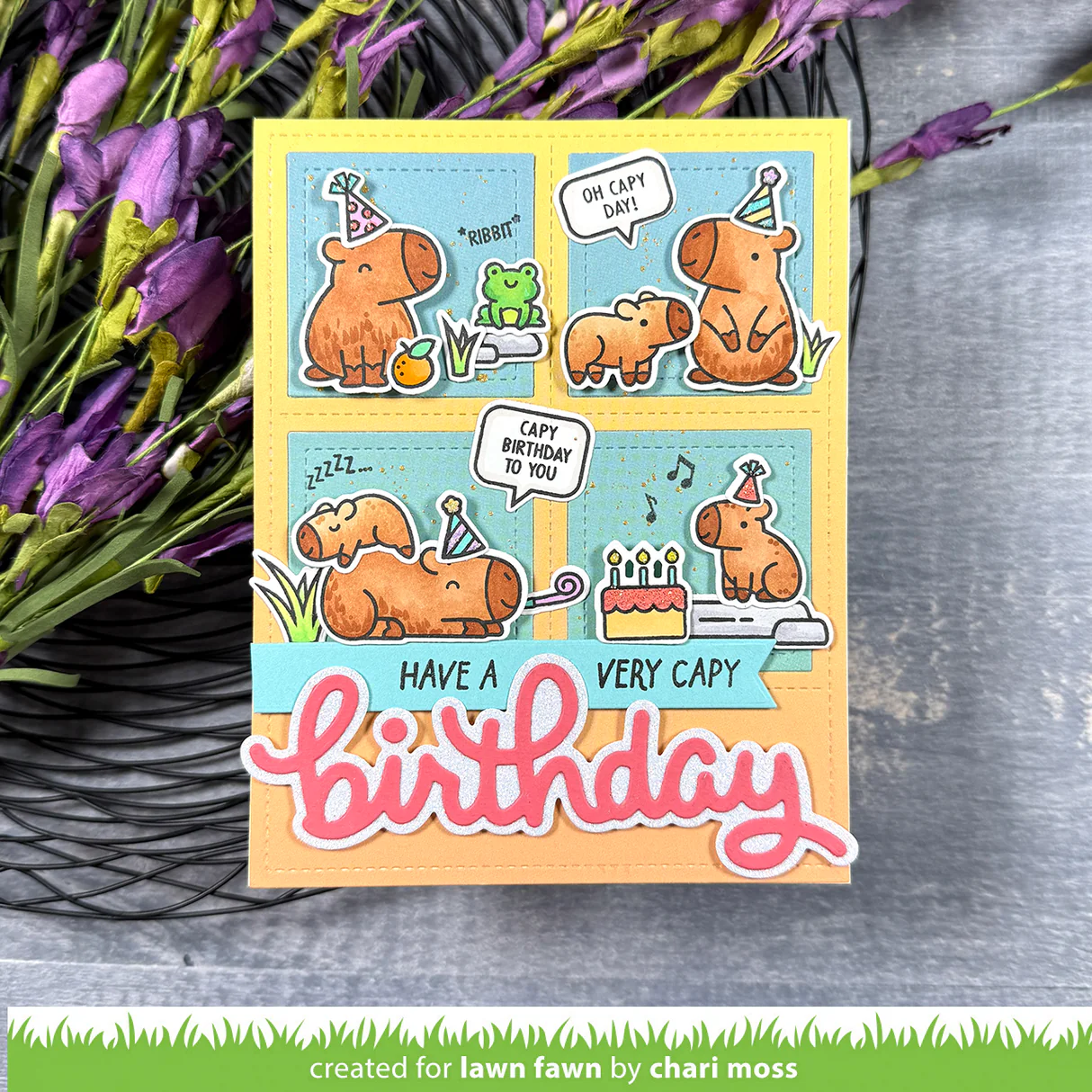 Lawn Fawn - Gleeful Gradients - Sunrise Skies Cardstock