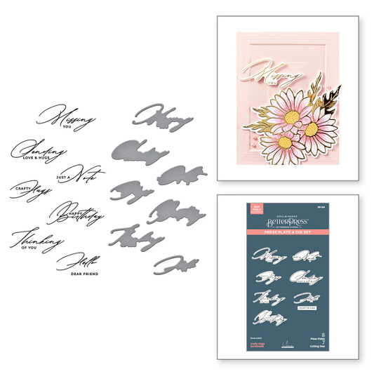 Spellbinders - BetterPress -  Press Plate & Die Bundle by Yana Smakula