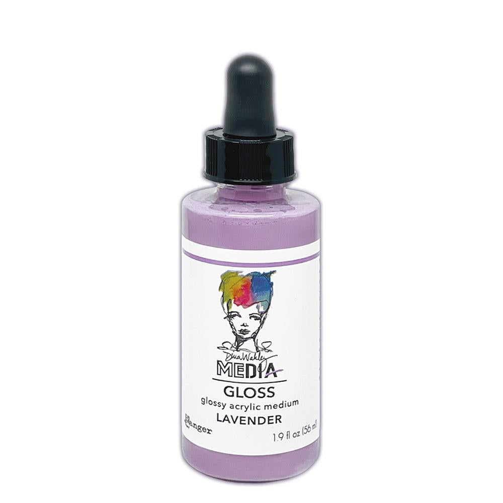 Dina Wakley - Glossy Acrylic Medium - Lavender