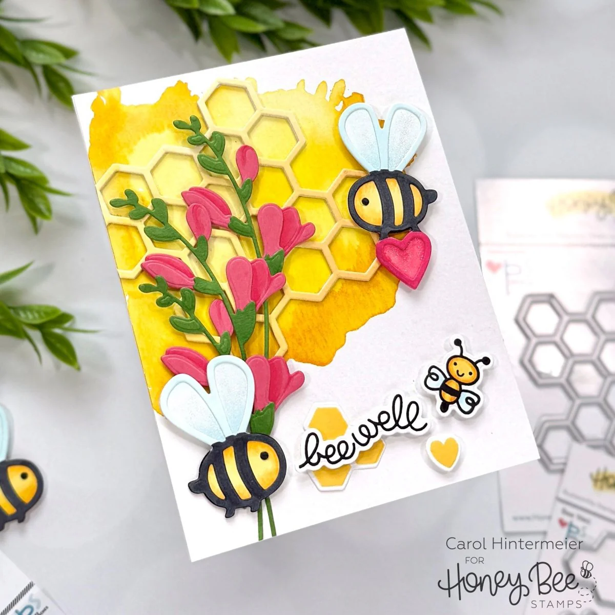 Honey Bee - Heartfelt Honeys Die Set by Paper Smooches