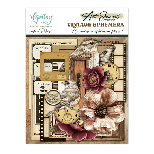 Mintay - Art Journal Essentials Ephemera - Vintage