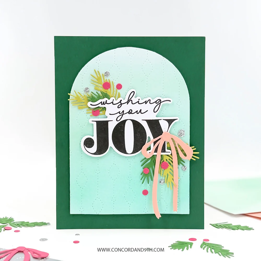 Concord & 9th - Chandelier Card Front Die