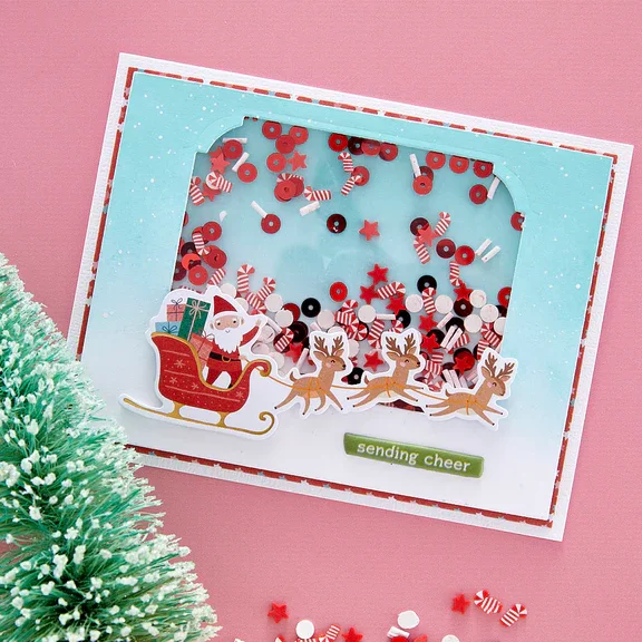 Spellbinders - Feeling Festive Card Kit of the Month Club