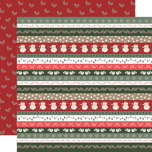 Simple Stories - Mistletoe & Holly - Cardstock: Holiday Favourites