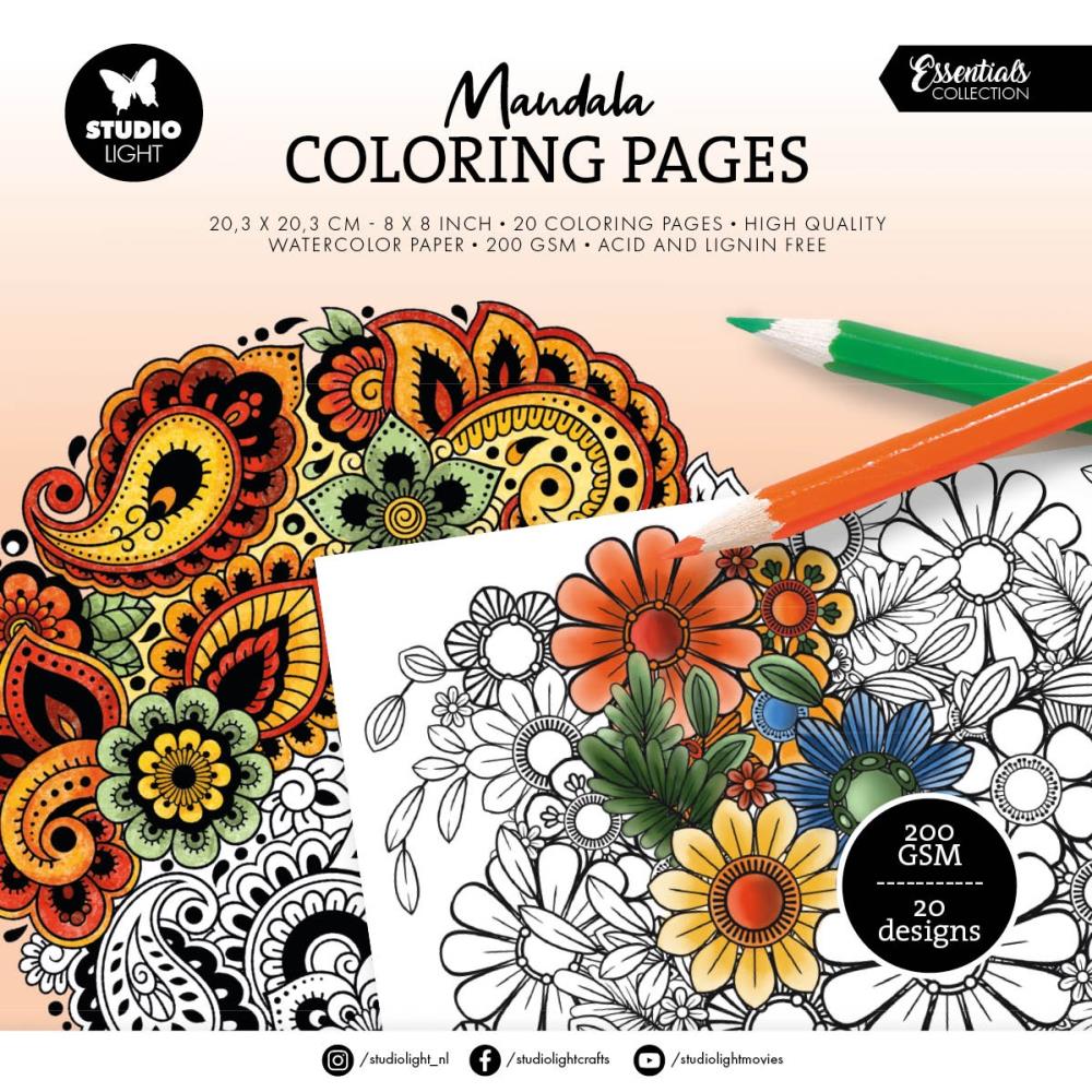 Studio Light - Coloring Pages - Mandala