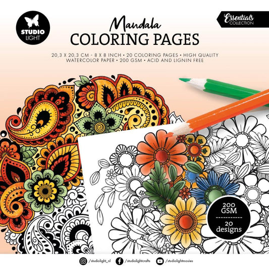 Studio Light - Coloring Pages - Mandala