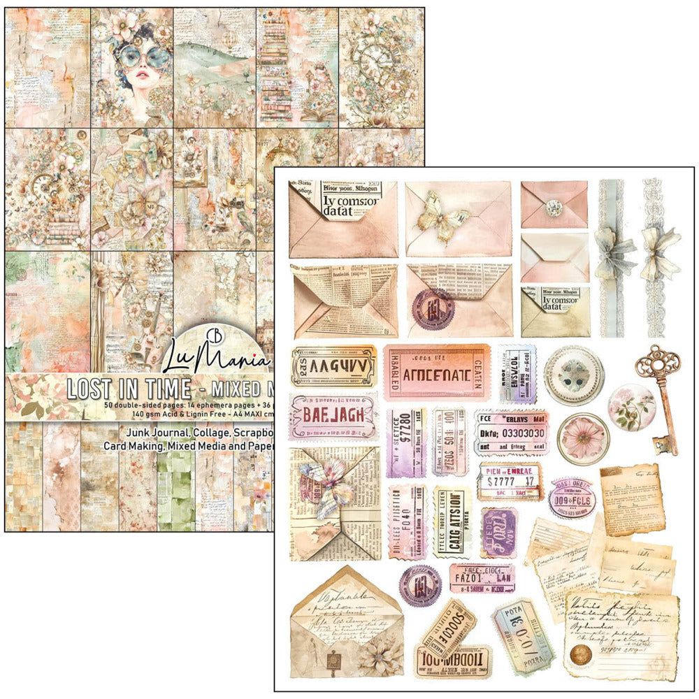 Ciao Bella - LuMania - Mixed Media Book: Lost in Time