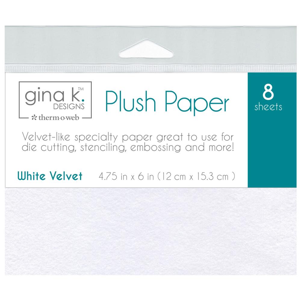 Deco Foil - Plush Paper - White Velvet