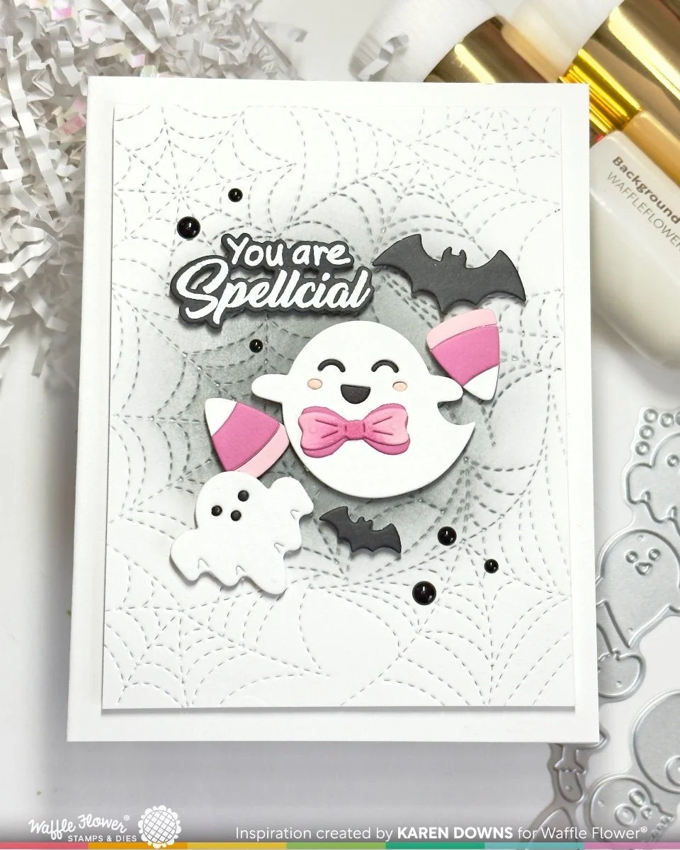 Waffle Flower - Spellcial Sentiments Stamp & Die Bundle