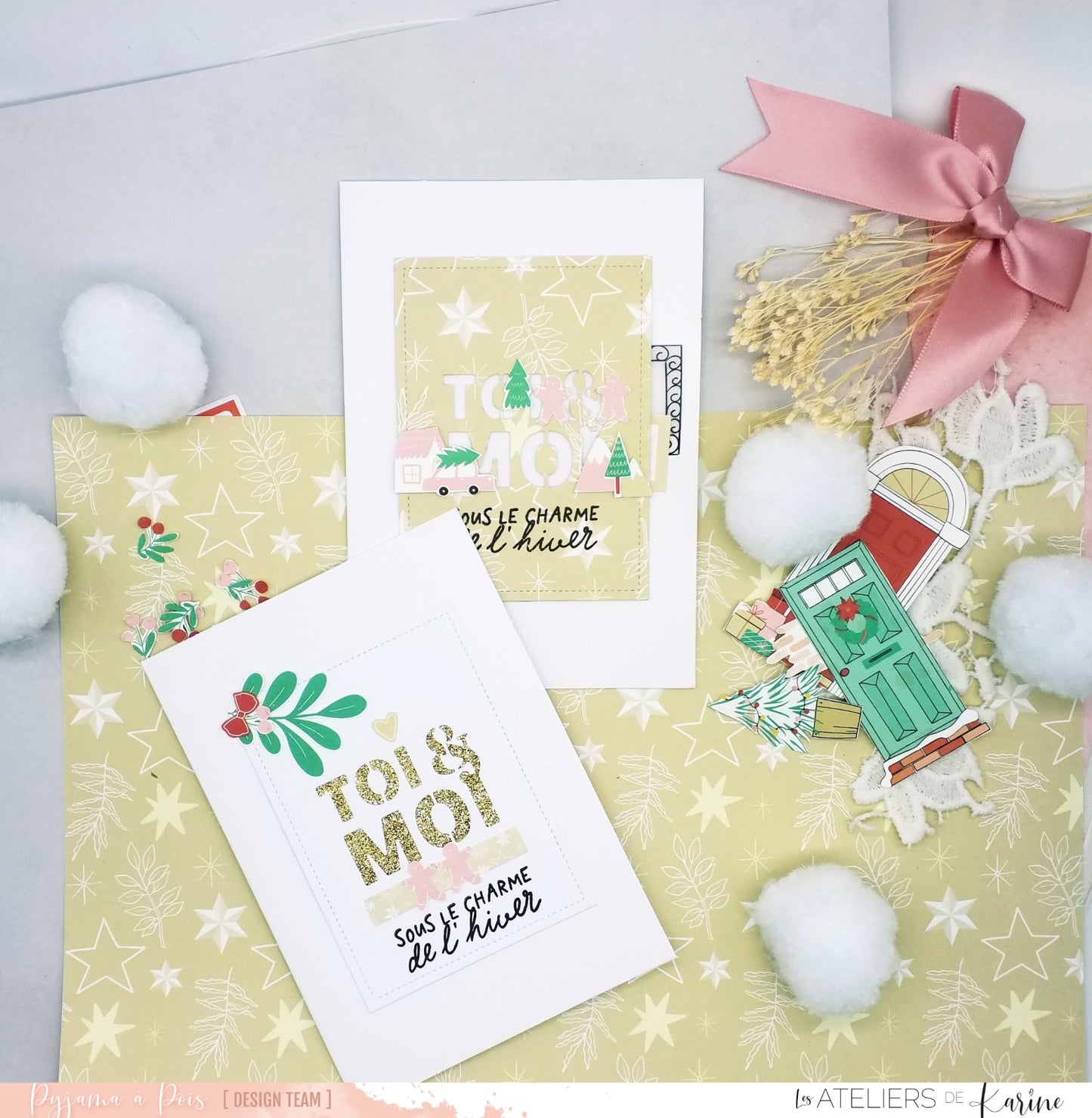 Les Ateliers de Karine - Carnet Enchante - Collection Pack