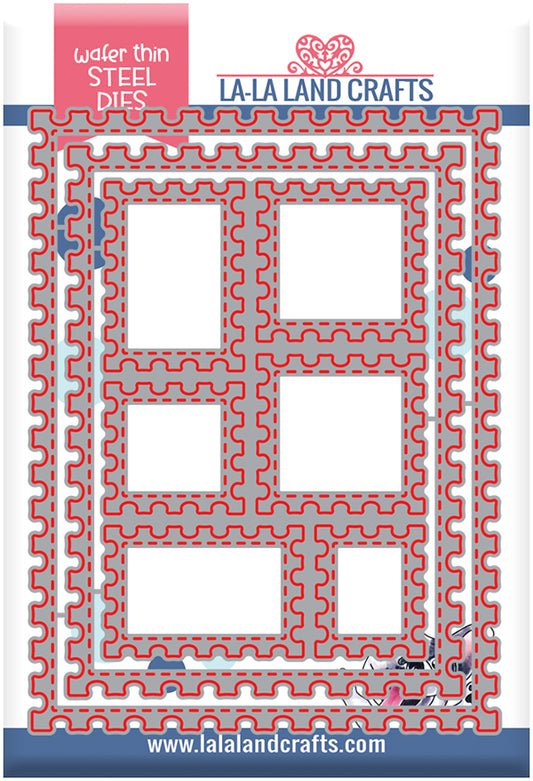 La-La Land Crafts - Postage Rectangles Die Set