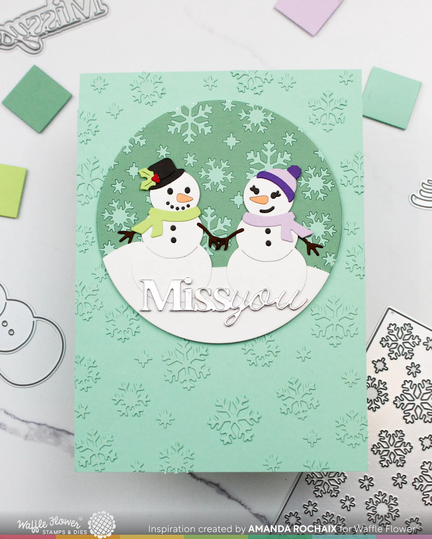 Waffle Flower - Snow Fun Die