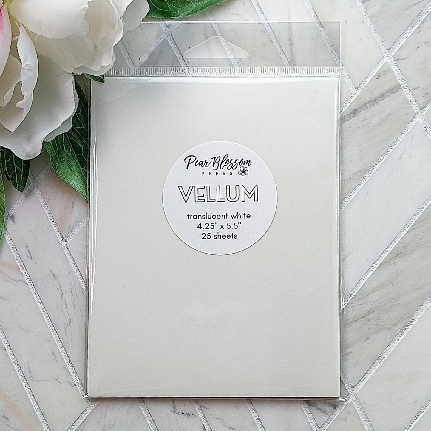 Pear Blossom Press - A2 Vellum Pack