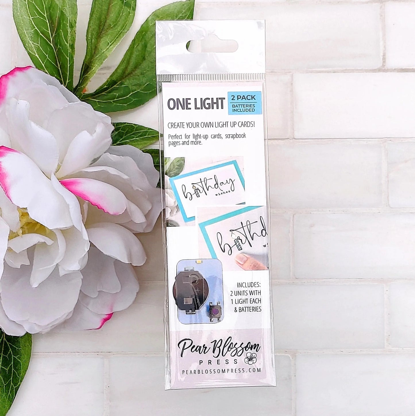 Pear Blossom Press - One Light - 2pk