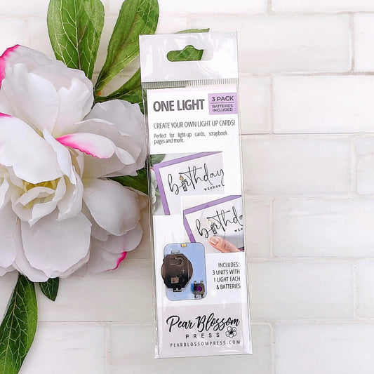 Pear Blossom Press - One Light - 3pk