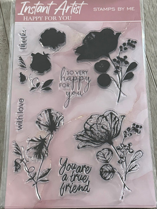 Stamps By Me - Happy For You Stamp Set