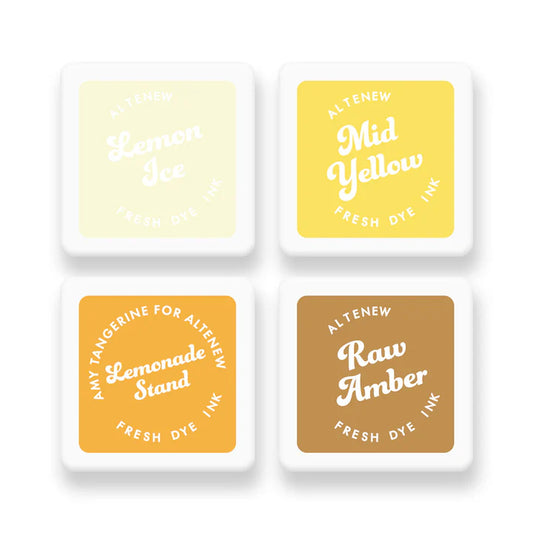 Altenew - Fresh Dye Ink Mini Cube Set - Citrus Punch