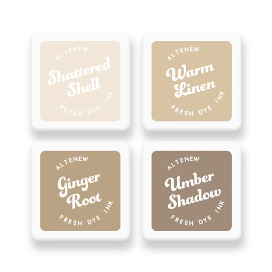 Altenew - Fresh Dye Ink Mini Cube Set - Earth Tones