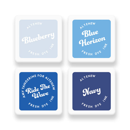 Altenew - Fresh Dye Ink Mini Cube Set - Marine Life
